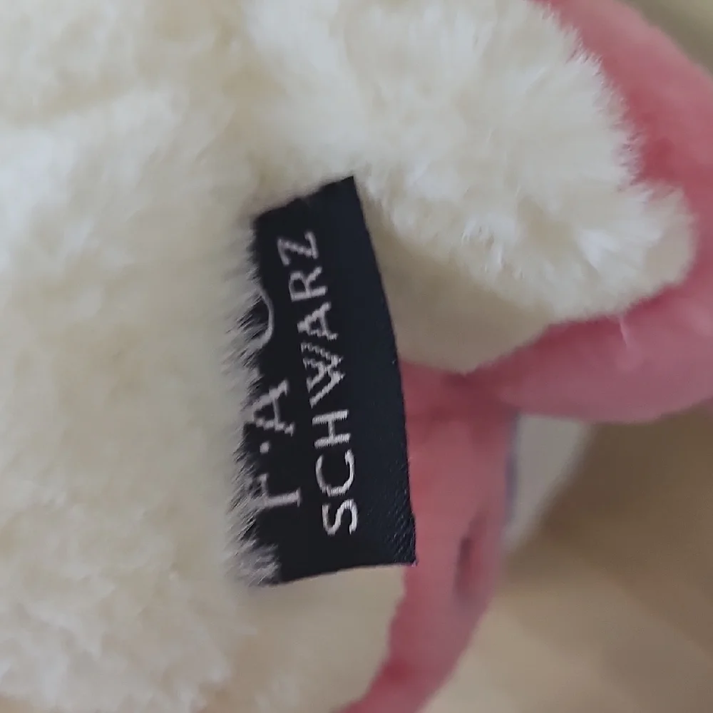 FAO Schwarz Rainbow Plush Cat Mermaid Toy